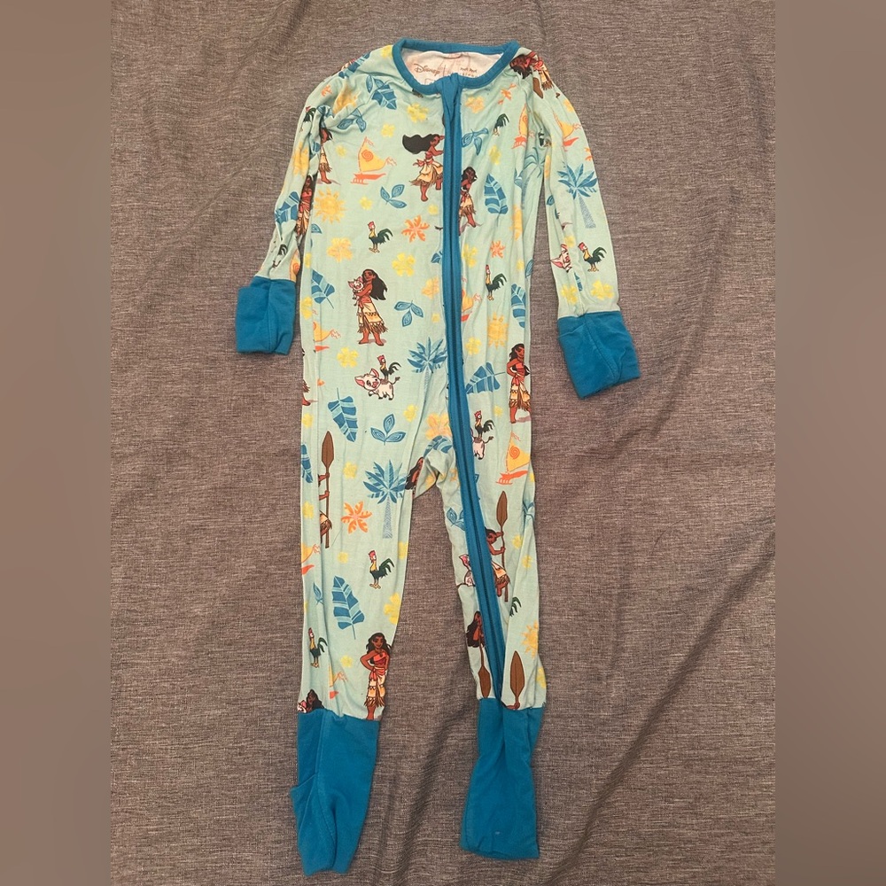 Little Sleepies Moana 6-12 zippy/ Disney